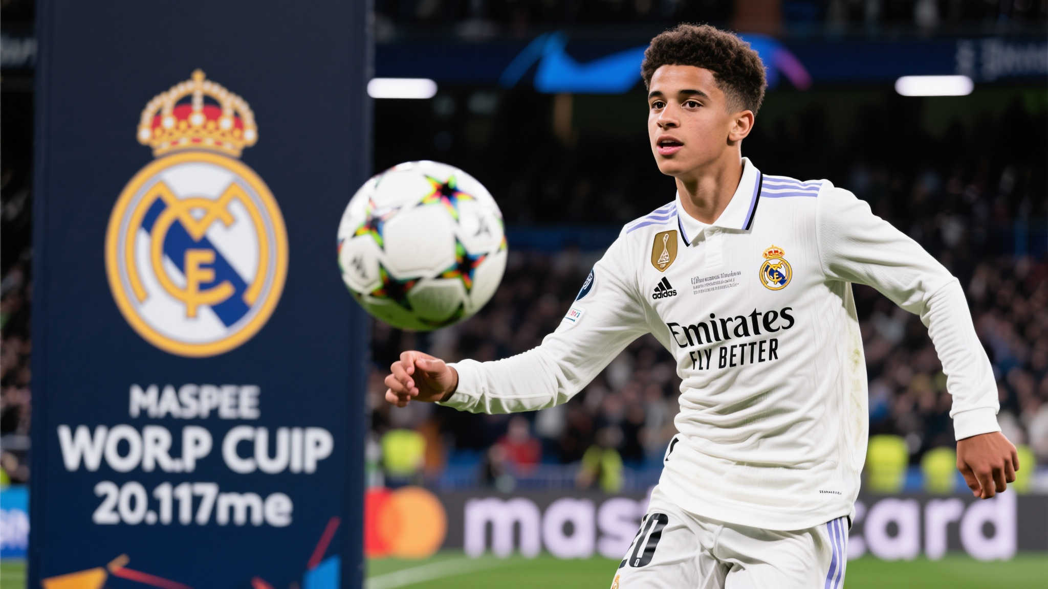 皇马队史新纪录：居勒尔20岁零117天在世俱杯破门成为最年轻进球者