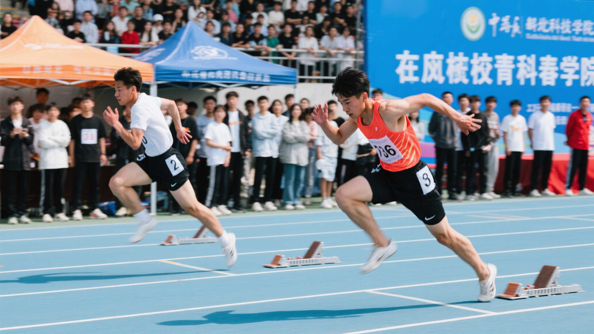 银川科技学院第十五届田径运动会盛大启幕